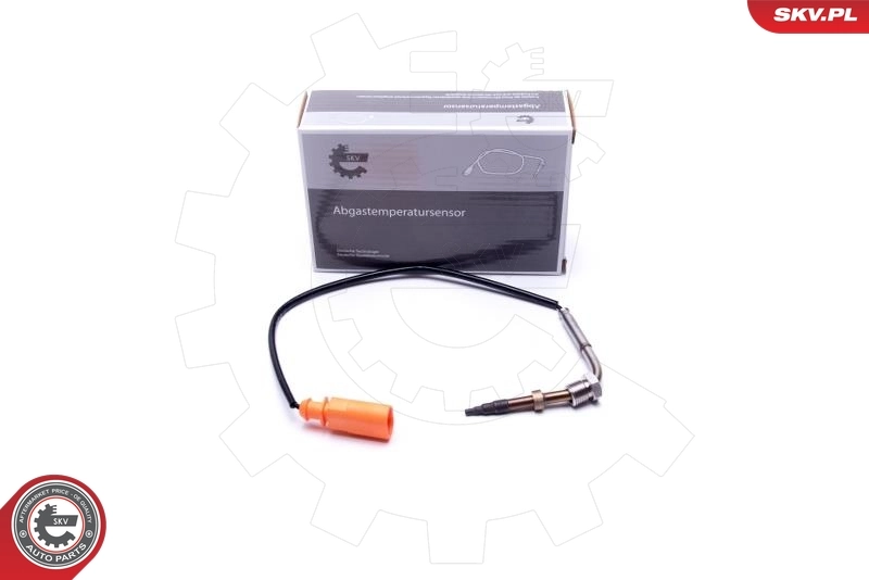 Sensor, exhaust gas temperature